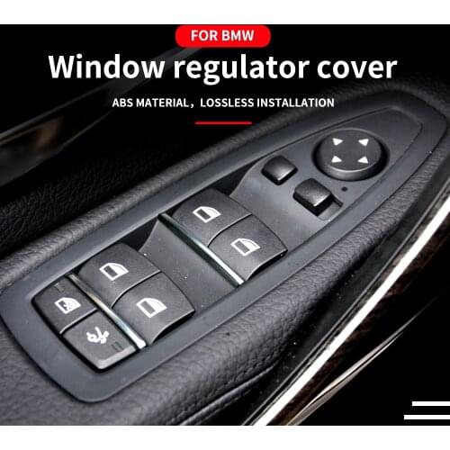 Car window lifter cover trim for BMW F30 F31 F80 F83 Windows Lifter control switch window closer Lifting device button cover