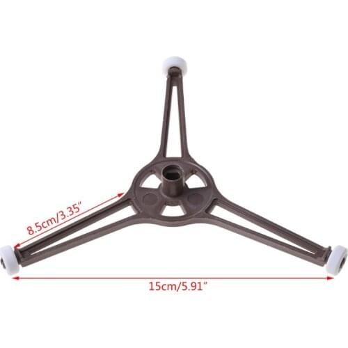 Microwave Oven Triangle Shaped Tray For Microwave Parts 24.5cm Flat Glass Plate