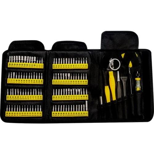 ZK30 Precision Screwdriver Set 126 In 1 CR-V Screwdriver Bit Magnetic Torx Hex Screw Driver Bits Electronics Repair Tool Kit