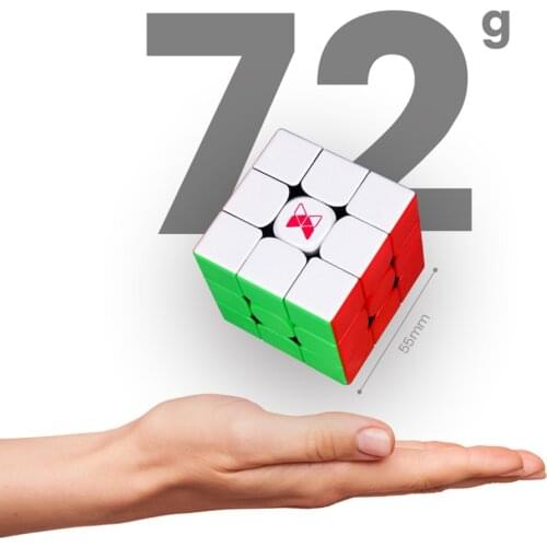 ZY-Wisdom 2021 New Double Tuning System XMD 3x3x3 Magnetic Magic Cube Professional Speed Puzzle Cube Childrens Educational Toy