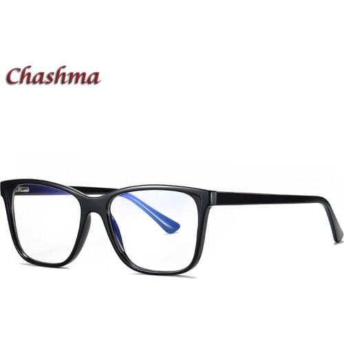 Chashma Men Optical Glasses Frame TR90 Women Square Spectalces Students Fashion Gafas Prescription Lenses