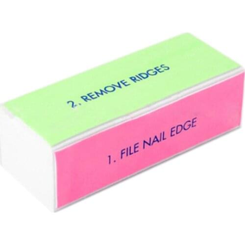 Professional 4 Ways Nail Art Buffers File Block Manicure Nail File Sanding Art Makeup Tools For Manicure Buffer Files 1 Pc