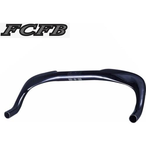 Super light TT handlebar 165g Full Carbon Fiber Bicycle TT Handlebar 380/400/420/440/460mm Cycling Road Parts 31.8mm Black