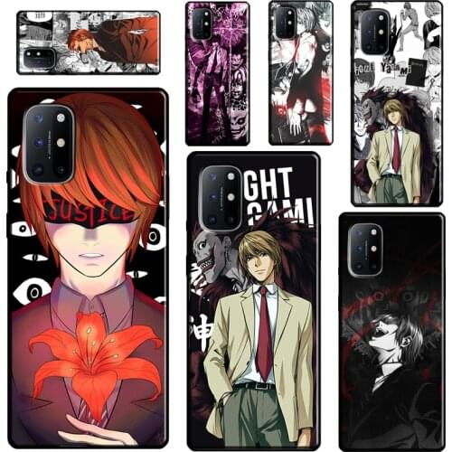 Light yagami DEATH NOTE For Realme C3 C11 C15 C21 GT Neo Q3 6 7 8 Pro Phone Case For OnePlus 8 7 9 Pro Nord 7T 8T