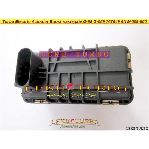 Turbo Electric Actuator G-59 G-059 G59 767649 6NW009550 6NW-009-550 6NW 009 550 Turbocharger Electronic Boost Actuator wastegate
