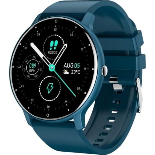 Round screen smart bracelet health butler sports partner weather forecast heart rate blood pressure message alert watch