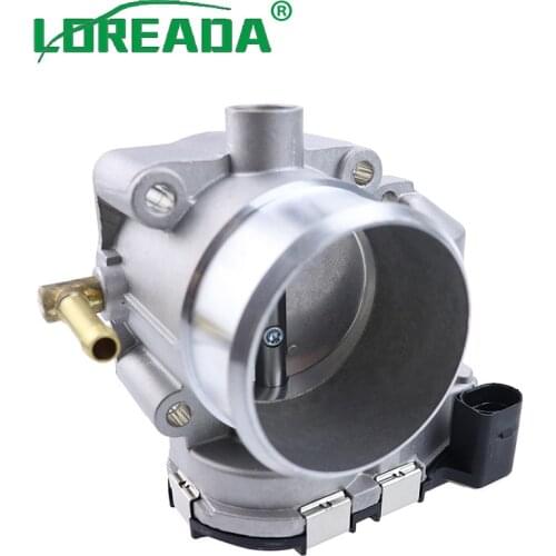 LOREADA Throttle Body Assembly 06A133062BD 06A133062C 0280750036 For Audi A3 TT Volkswagen Skoda Octavia Seat Bora Beetle Golf