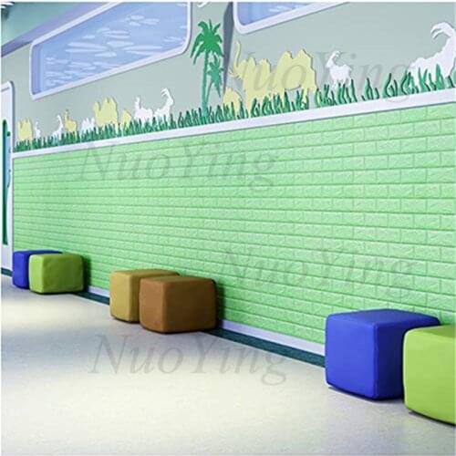3D Wall Stickers Imitation Brick Bedroom Decor Waterproof Self-Adhesive Wallpaper For Living Room Kitchen TV Backdrop Decor