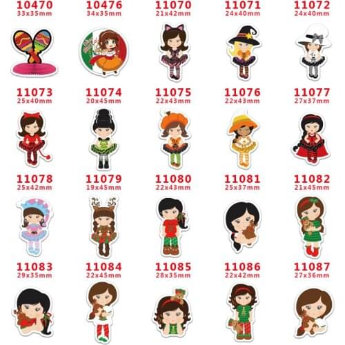 Free shipping 30 pcs cartoon character planar resin PR 10470