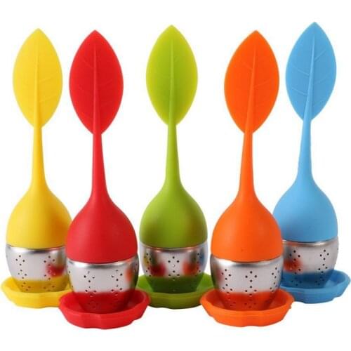 Tea Infuser Stainless Steel Tea Ball Leaf Strainer For Brewing Device Filter Kitchen Tools HRC237