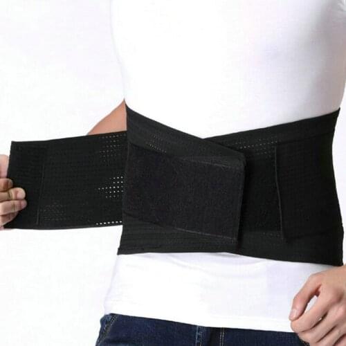 Breathable Elastic Sport waist Support Belt Self-heating Magnetic Therapy Lumbar Brace Back Pain Relief Fitness Waist Belt
