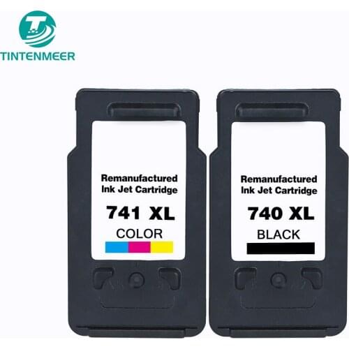 TINTENMEER ink cartridge pg 740 cl 741 compatible for canon MX377 MG2170 3170 4170 MX517 MG2270 printer