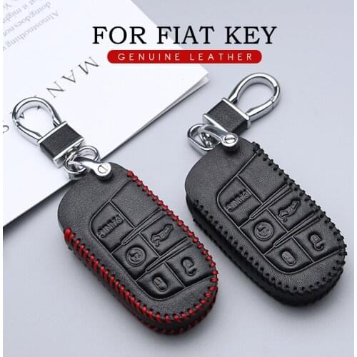 KUKAKEY Auto Parts Key Bag Shell Skin Car Key Cover Case For Fiat 500 e Punto Bravo Doblo Fiorino Freemont Palio Car Styling