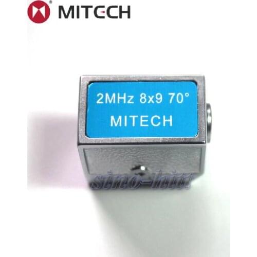 Mitech 70 degree 2MHz 8x9mm Angle Beam Probe Transducer for Ultrasonic Flaw Detector