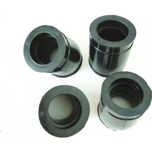 4 piece Motorcycle Intake Manifold Carburetor Boot Insulators for Honda CB750F Super Sport 1975 - 1976 16211-300-030 replacement