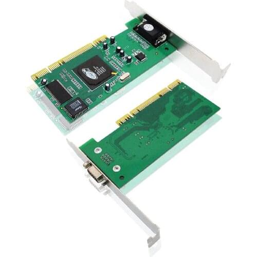 Desktop Computer PCI Graphics Card ATI Rage XL 8MB VGA Card adapter