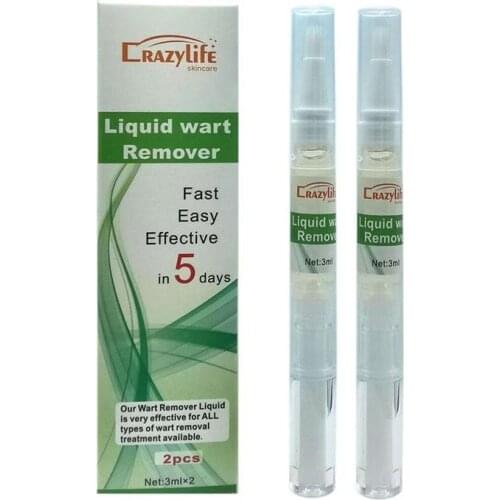 2pcs/box 5 Days Skin Tag Remover Pen Natural Health Mole Nevus Wart Skin Tag Foot Corn Warts Treatment Skin Tag Removal Hot Sale