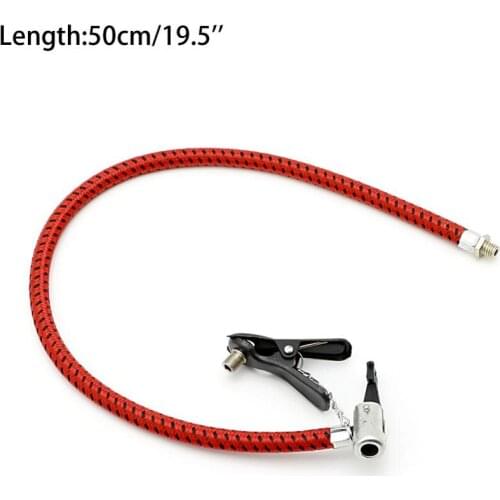 Bicycle Bike Tyre Tire Hand Air Pump Inflator Replacement Hose Tube Rubber Tool