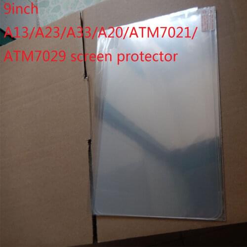 5pcs/lot Screen protection film for 9 inch Allwinner A13/A23/A20/A33, Actions ATM7021/ATM7029 Tablet 9" screen protector
