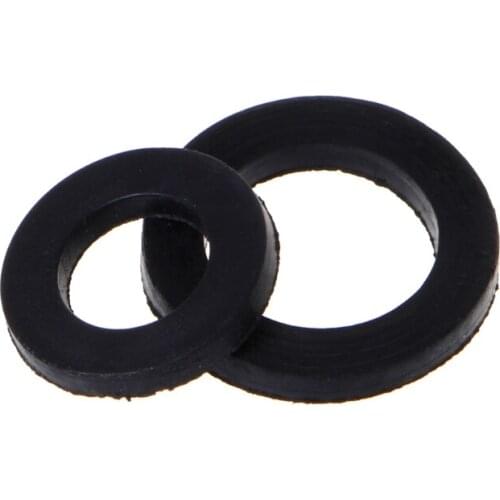 100pcs Flat Rubber Seal O-Ring Hose Gasket Rubber Washer Lot for Faucet Grommet
