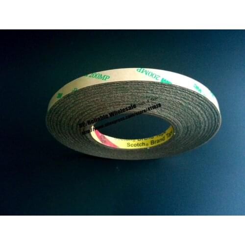 1x Original New 14mm*55M High Temperature Resist, Waterproof, Strong Adhesion, 3M 200MP Clear Tape