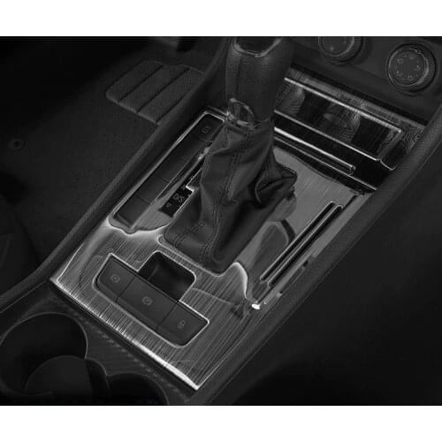 2pcs for SKODA superb AT 2016-2018 Gear panel Decoration frame