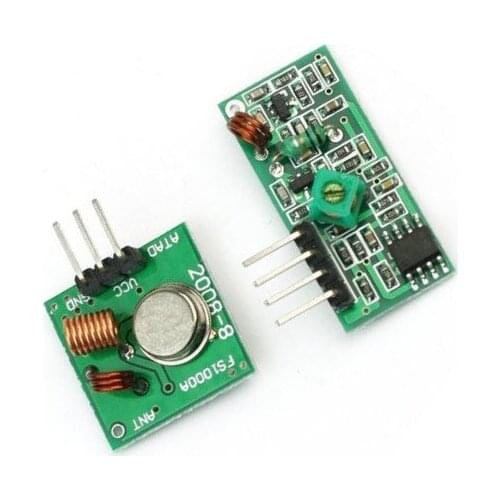 5PCS 315Mhz RF transmitter and receiver link kit for Arduino/ARM/MCU 5PCS NEW