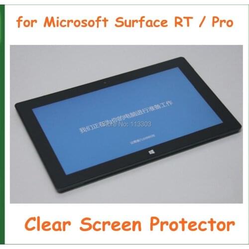 5pcs Clear LCD Screen Protector Protective Film for Microsoft Surface RT / Pro No Retail Package
