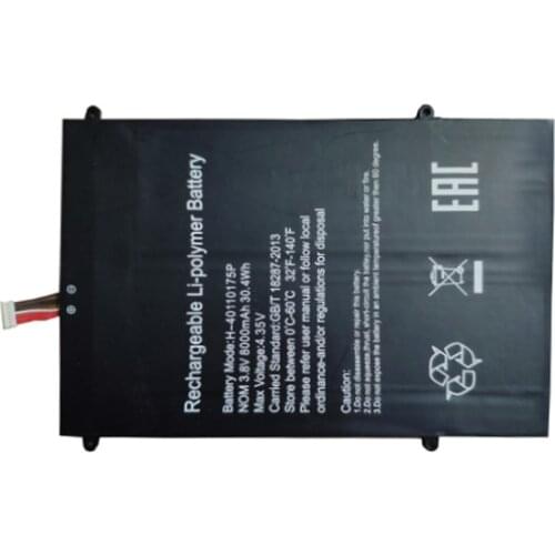 Laptop Battery For Prestigio For Smartbook 141C PSB141C H-40110175P Compatible NV-40110175 3.8V 8000mAh 30.4Wh 7Pin new