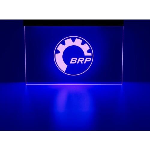 Acrylic Decorative Plate Special Gift Bombardier Recreational Products BRP beer Bar pub club LED Neon Light Sign