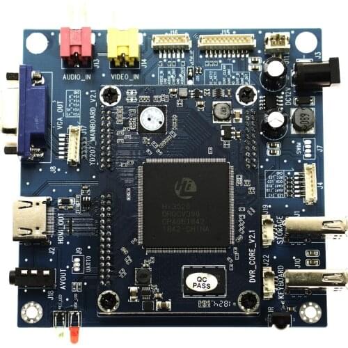 Analog CVBS/ AHD 1080P/720P video inputProfessional Core Board for Pipeline Inspection System Recording with Video Audio record