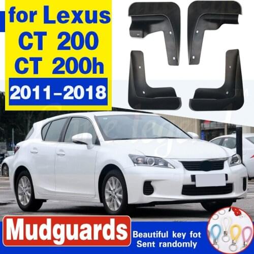 Mud Flaps For Lexus CT 200 CT 200h 2011-2018 Mudflaps Splash Guards Front Rear Mud Flap Mudguards Fender CT200h 2012 2013 2014