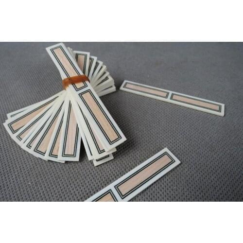 Nice Classical Guitar bridge 5 pcs tie blocks inlay Maple A-20