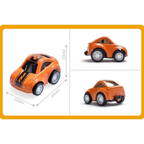 1 PC ABS Car Toy Mini Pull Back Let Go Fast Racing Car Racer Vehicles for Kids Children Gift