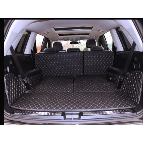 Custom fit car trunk mat for Jeep Grand Cherokee Wrangler Commander Compass Patriot 3D car-styling heavyduty carpet cargo liner