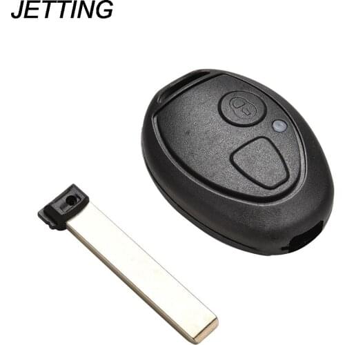 JETTING High Quality Replacement 2 Button Remote Key Fob Cases For Rover Mg BMW Mini One Cooper R50 ZT ZR 75 1PCS Key Cover