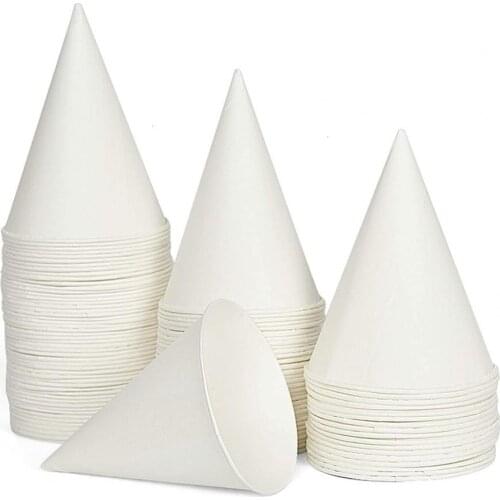 Cone Cup Eco-friendly Waterproof Paper Cone Paper Cup for Home