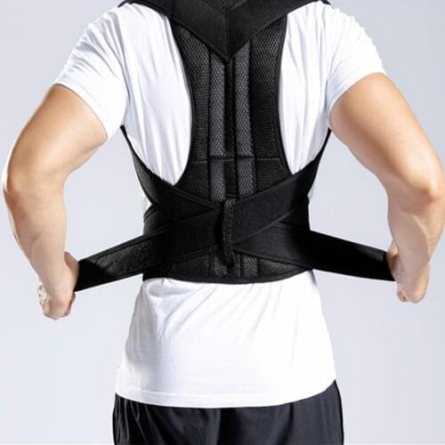Posture Corrector Back Posture Brace Clavicle Support Stop Slouching and Hunching Adjustable Back suit shaper ECMLN dropshipping
