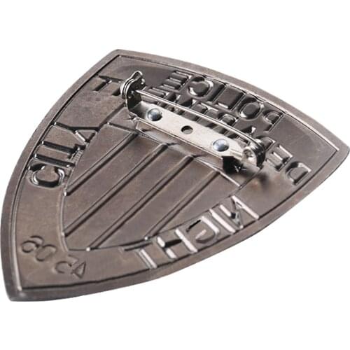 Game punk 2077 Cosplay Metal Pins Rank Brooch Badge Halloween Prop Christmas Gift For Boy New Years Gift