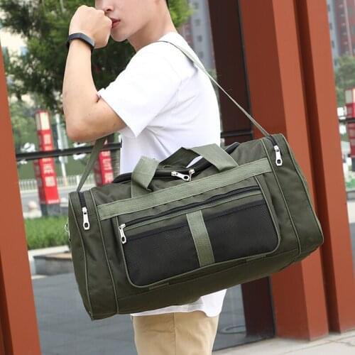 Fashion Men Travel Bag Luggage Duffel Bag Sporst Gym Bags Suitcase Handbags