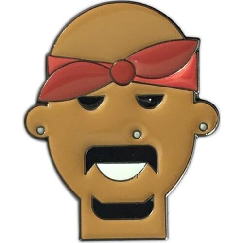 Cartoon Mexico boy Brooch Metal Enamel Pin Button for Jacket Shirt Pin Badge Icon Fashion Jewelry for Boy Girl Kid (10pcs)