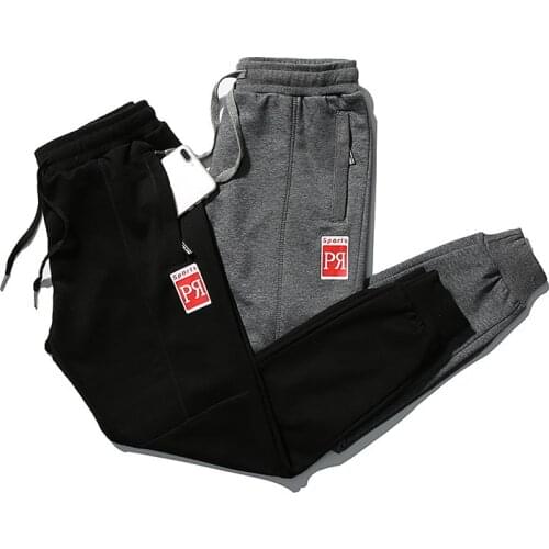 2018 New Fashion Tracksuit Bottoms Mens Pants Cotton Sweatpants Mens Joggers Pants Gyms Clothing Plus Size M- 4XL