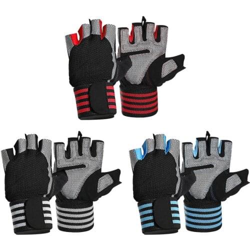 Bicycle Gloves Half Finger Outdoor Sports Gloves For Men Women Gel Pad Breathable MTB Road Racing Riding Cycling Gloves DH