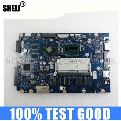 SHELI for Lenovo CG410/CG510 NM-A681 Laptop Motherboard SR27G I3-5005U CPU 507B9D8DB45A 100% test ok