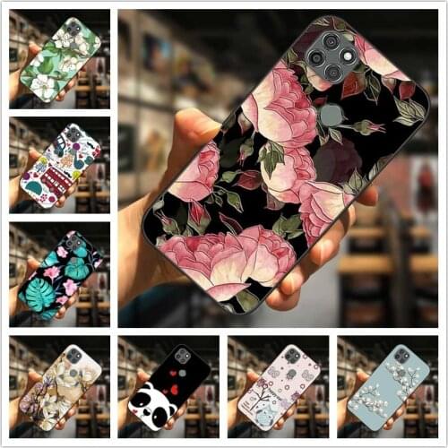 For Lenovo K12 Pro Case 3D Blossom Emboss Silicone Phone Cover For Lenovo Lemon K12 Pro / K12 Note Cases K 12 K12Pro Soft Relief