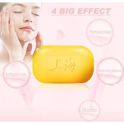 New Formulate Universal Body Care Skin Cleaning Bathing Sulfur Soap For Acne Psoriasis Seborrheic Eczema Antifungal