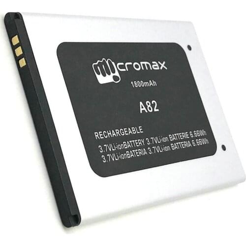 10pcs/lot 1800mAh A82 Accumulator for Micromax A82 battery