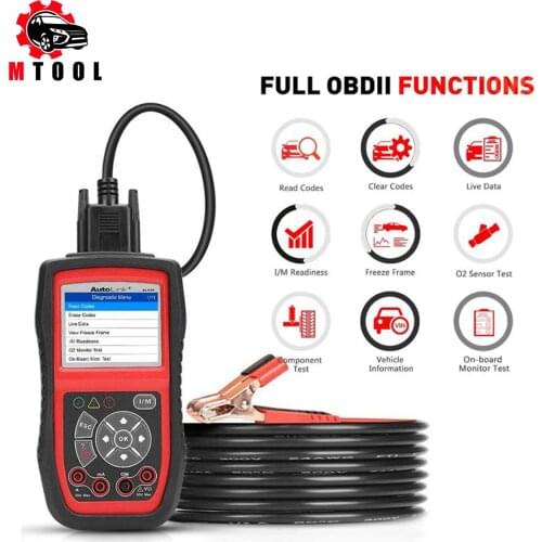 Autel Autolink AL539B OBD2 scanner automotive Electrical Test Tool For odb2 diagnostic tool EOBD OBD 2 car Code Reader PK al539