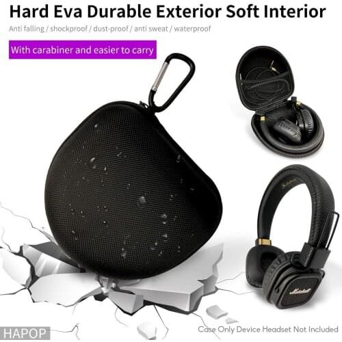 Headphone Case Cover Headphone Protection Bag Cover TF Cover Earphone Cover for Marshall Monitor MIDanc MAJOR II