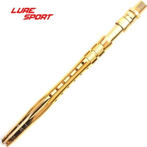 LURESPORT Heavy Duty Trolling Aluminum handle Gimbal reel seat Rod Building Component Repair boat rod DIY Accessory